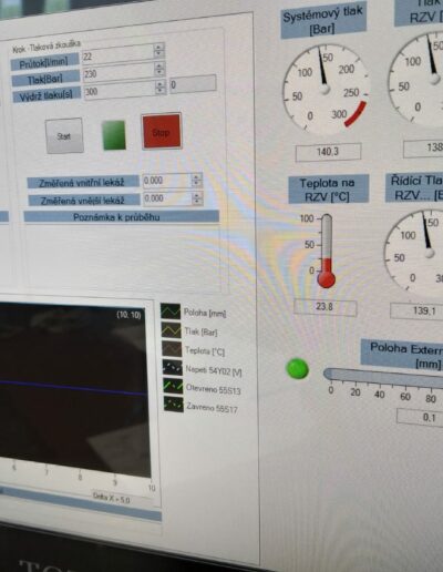 Tvorba grafické vizualizace ovládacích panelů PLC